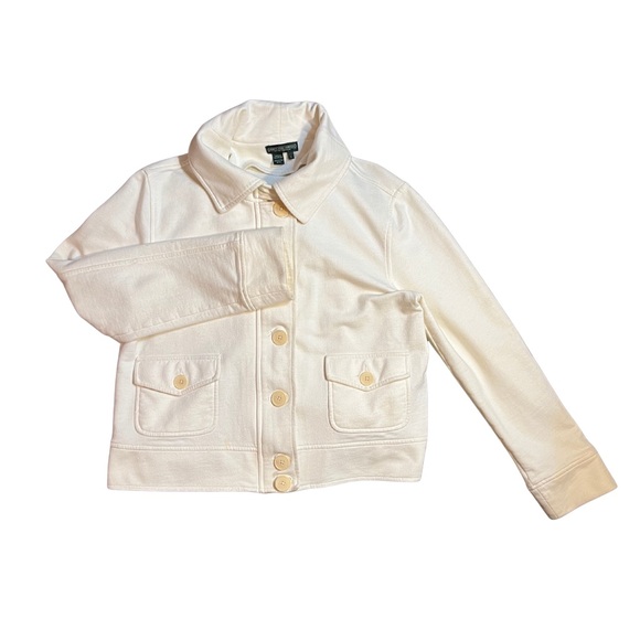 Ralph Lauren Women’s Cropped JacketSize LargeButton Front Stylevintage